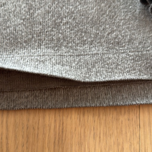 Zara | Fleece crewneck sweater | dark grey | size small - Picture 5 of 7